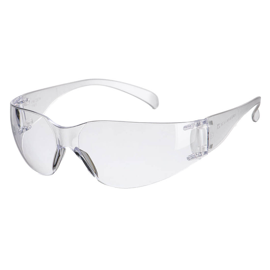 PW32 Wrap Around Safety Spectacle Glasses - Stock