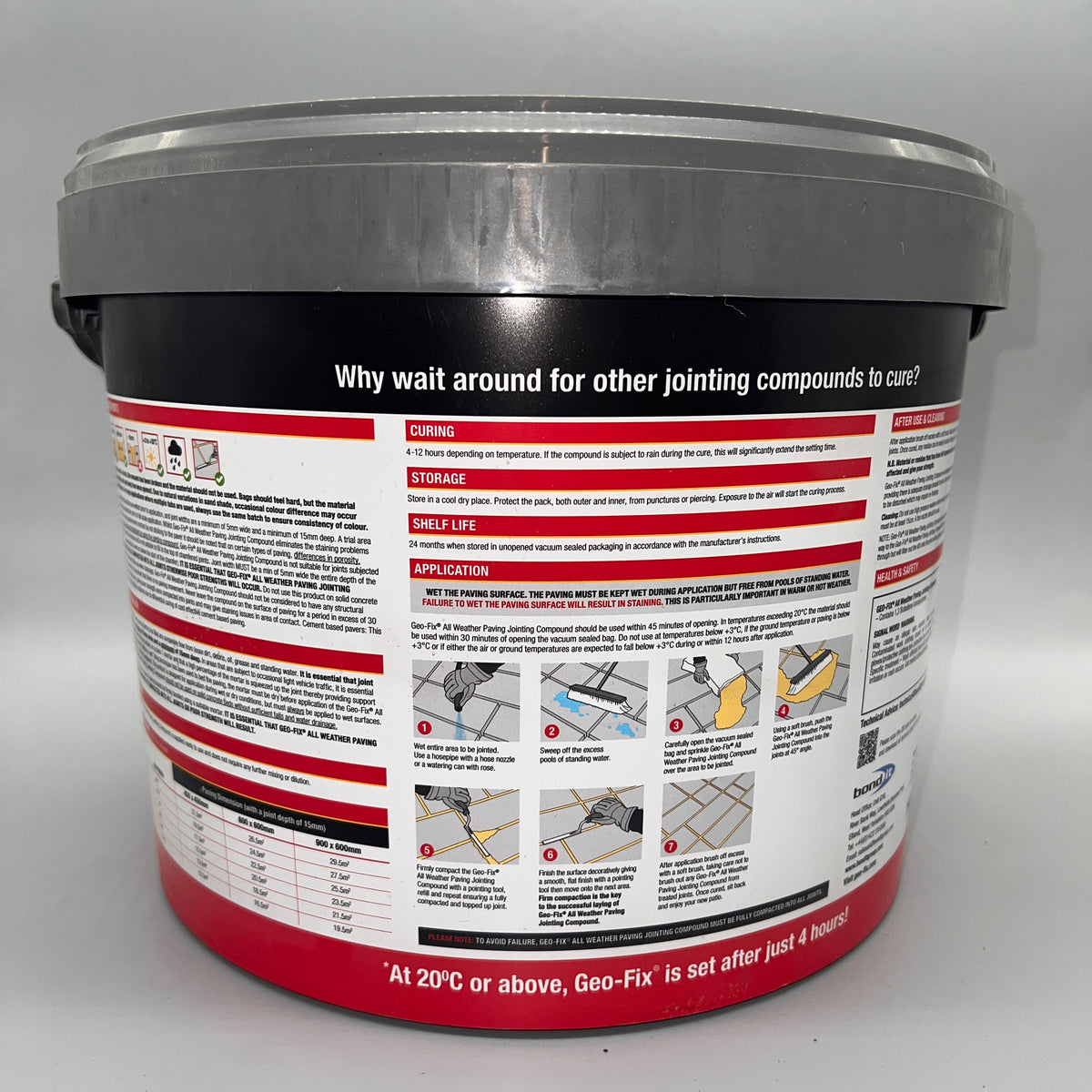 Tile Adhesive Bond It 12kg Wide Gap Joint Filler Paving Pointing ...