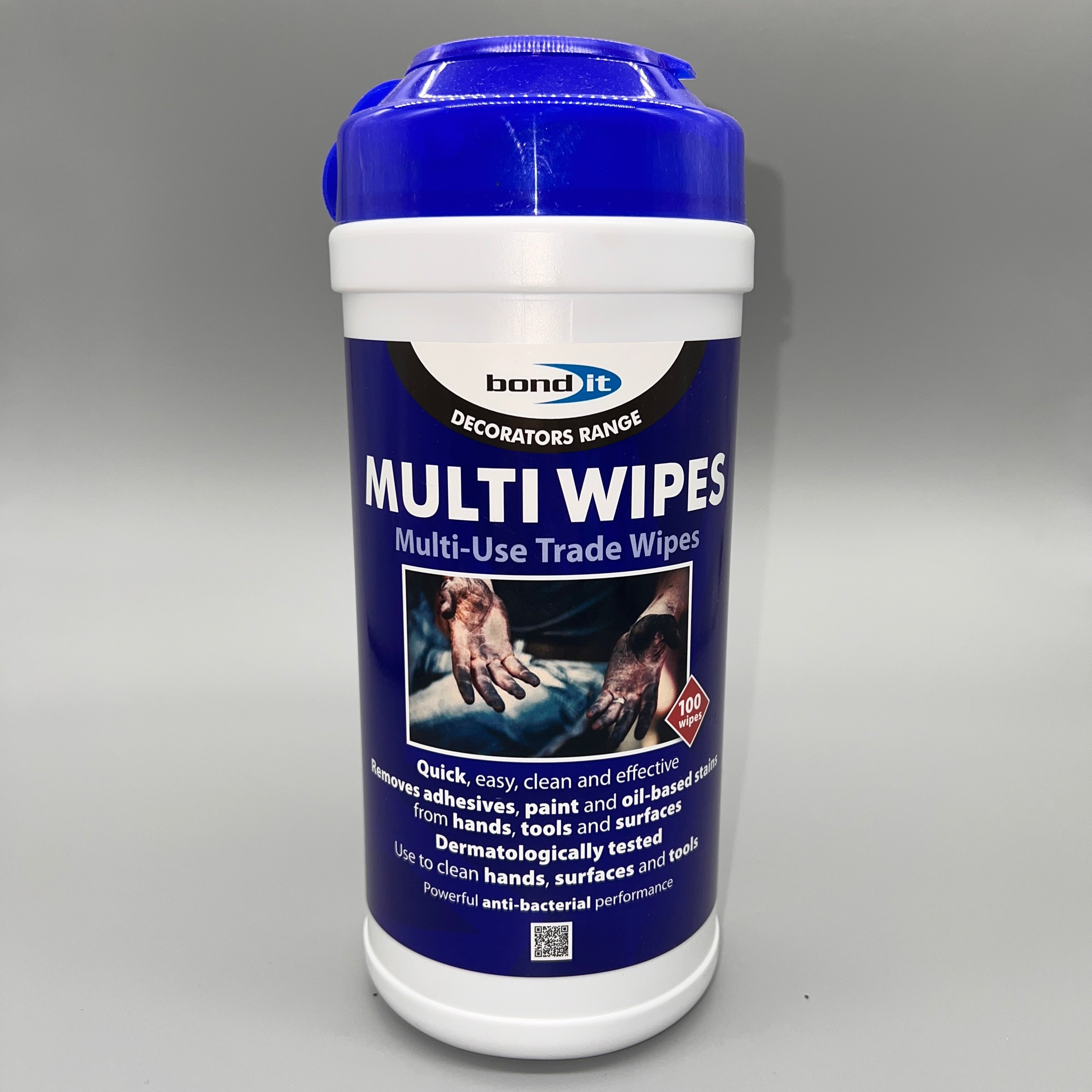 Bond IT - Multi-Purpose Trade Wipes - White - Tub/100 – 1MerchantUK