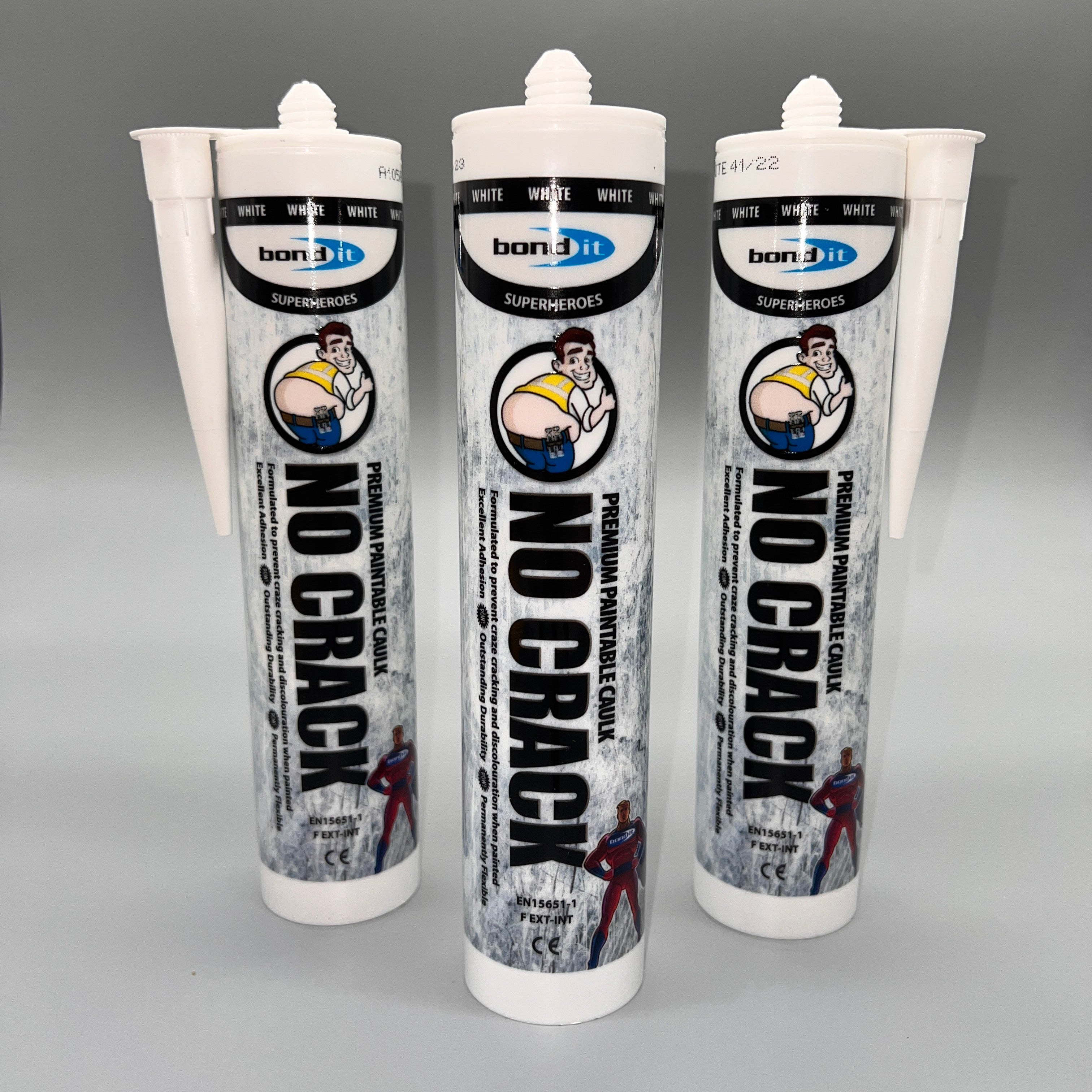Bond IT - Premium Paintable No Crack Caulk 310ml - Triple