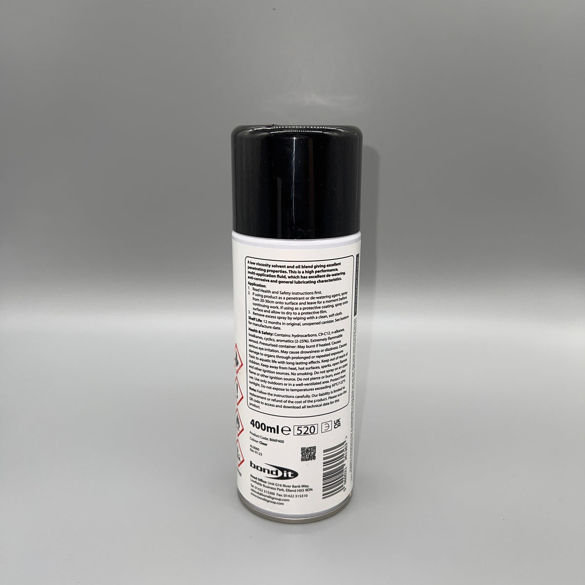 Bond IT PU18 Polyurethane Adhesive White – Strong & Durable Bonding - Back of Can
