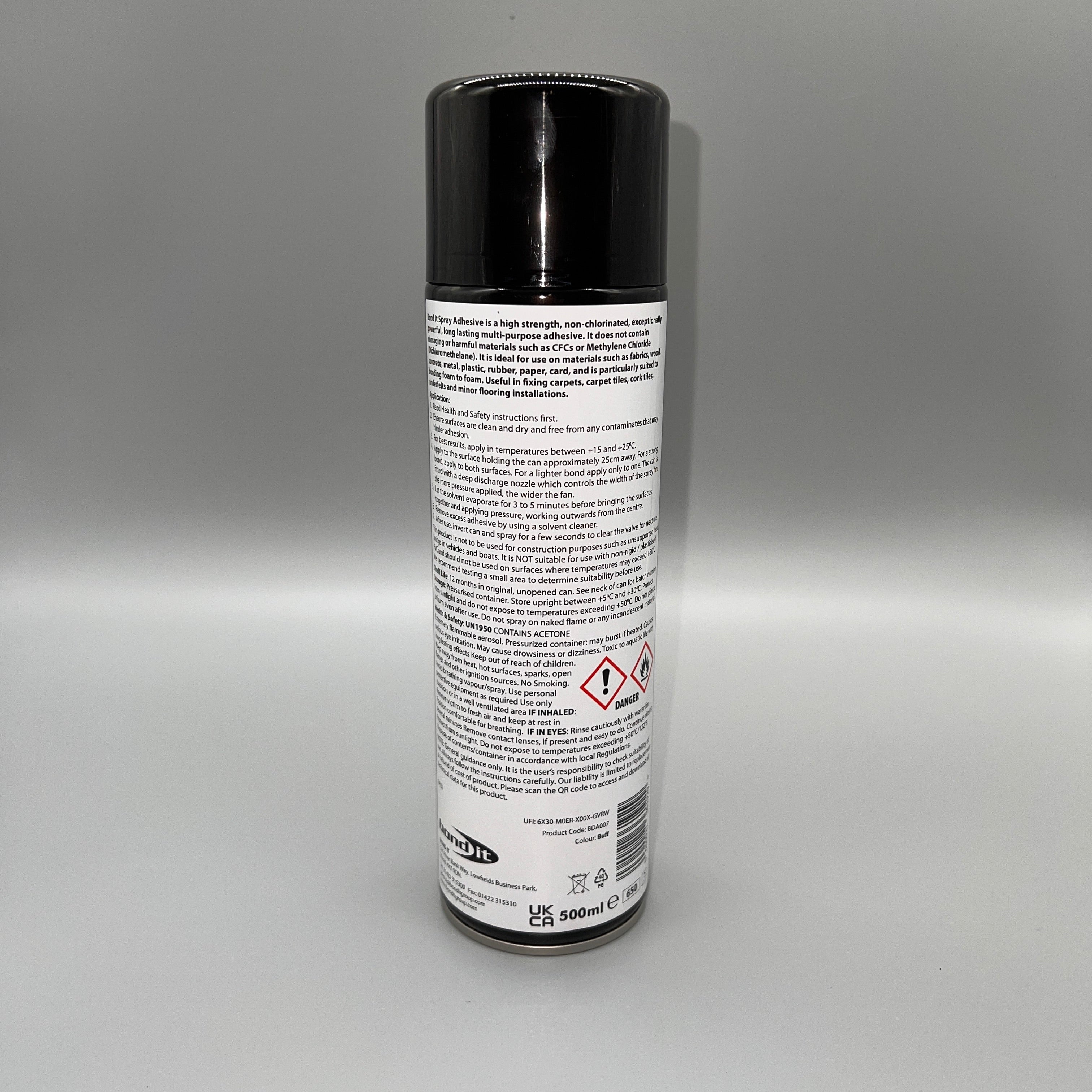Bond IT PU18 Polyurethane White Adhesive - Strong, Versatile Bonding Solution - Single Can Back