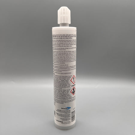 Back view of Bond It Anchor Bond 310ml cartridge showing product information and instructions