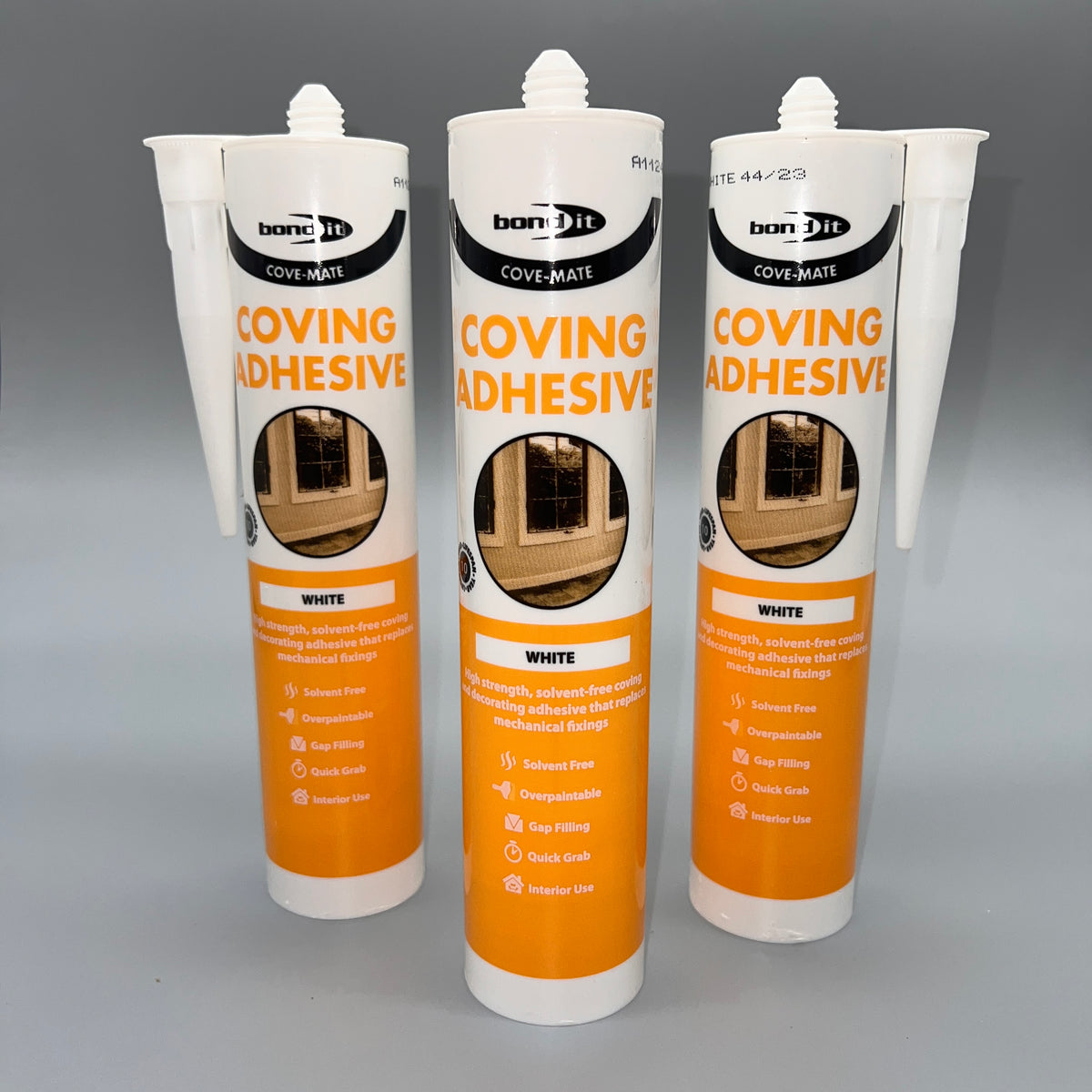 Coving Bind Bond IT - Cove-Mate High Strength Coving Adhesive - White - 310ml EU3 ...