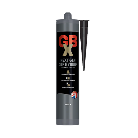 GBX STP Hybrid Sealant & Adhesive 310 ml cartridge black