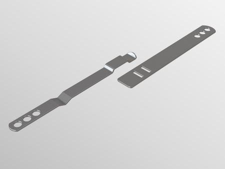 Vista Engineering - TPT-STST - Two Part Ties - 300mm - 450mm - BOX/100 - BOX/200 - Top View