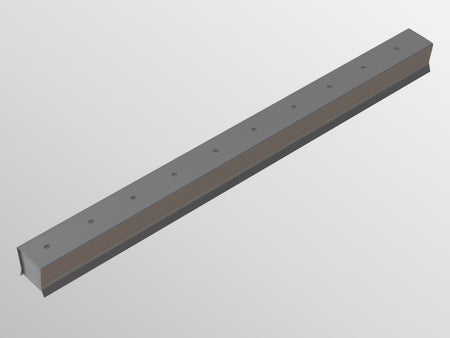 Vista Engineering - V29-STST - Dovetail Slot 100mm - 3000mm Long Stainless Steel - Top View