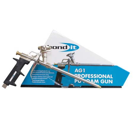 Bond It AG1 professional metal PU foam applicator gun (BDAG1) on white background