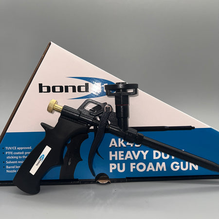 Bond It AK45 heavy duty metal expanding foam applicator gun with adjustable flow