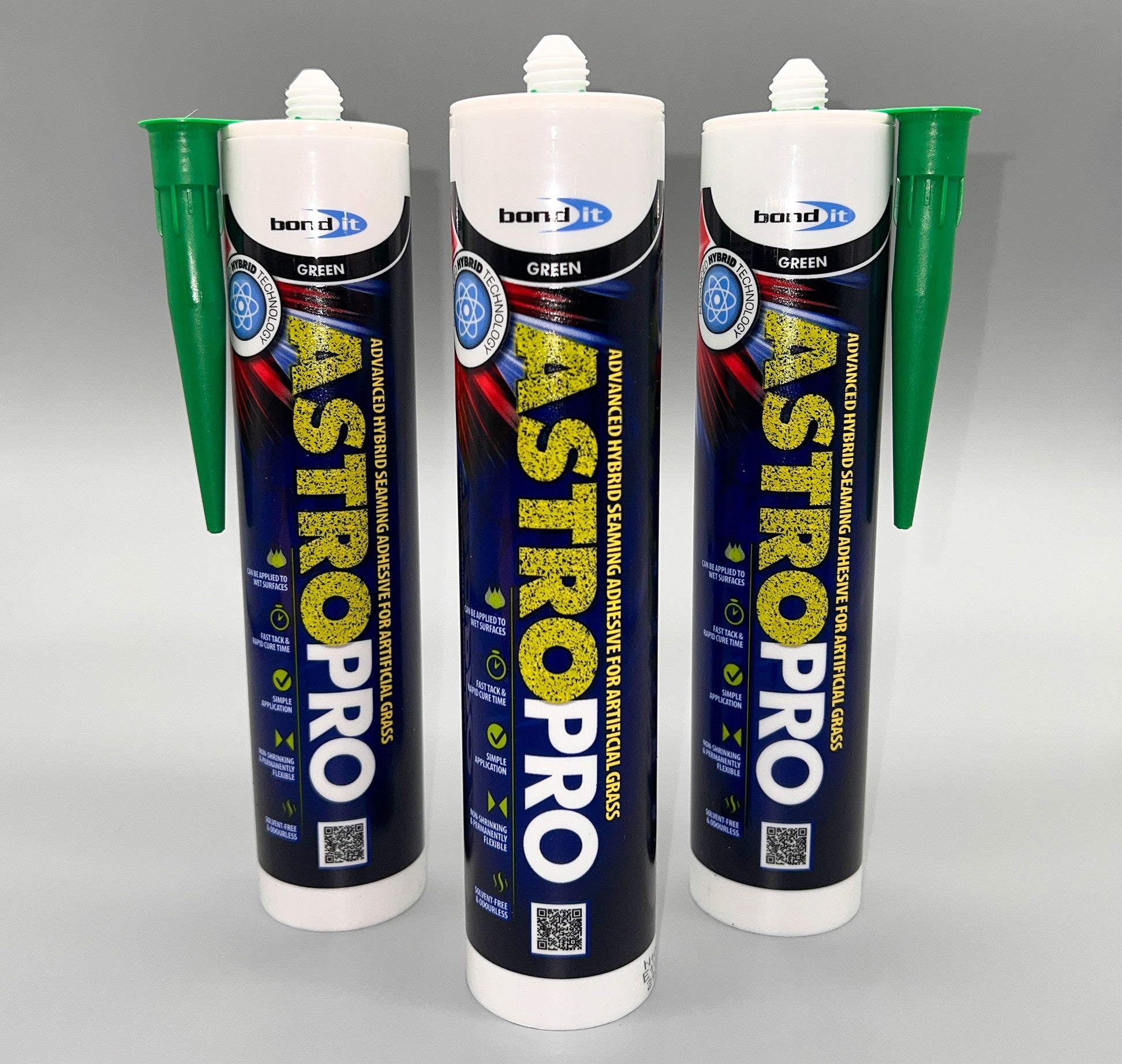Three Bond It Astro Pro 285ml green cartridges for artificial grass seaming and repairs
