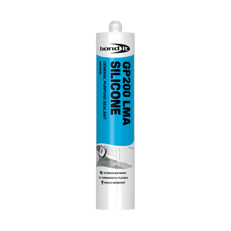Bond It GP200 General Purpose Brown Silicone Sealant 310ml – single tube stock product image
