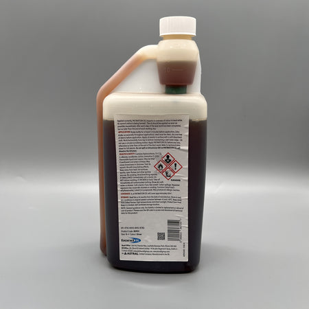 Bond It Patination Oil 1L back label with product information