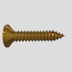 Evolution WoodMaster Pozi Drive Super Cutter wood screw 4.0 × 25mm Side View